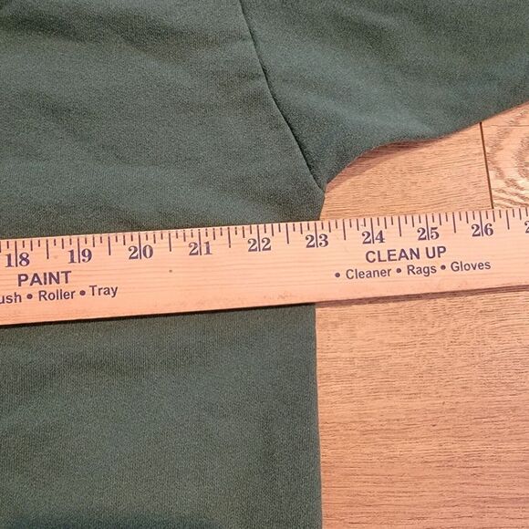 Vintage Guess Sweatshirt Embroidered Made In USA Spellout Mens XL Green Sweater - Picture 7 of 9